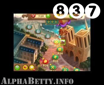 AlphaBetty Saga : Level 837 – Videos, Cheats, Tips and Tricks
