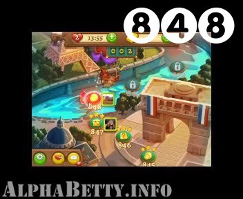 AlphaBetty Saga : Level 848 – Videos, Cheats, Tips and Tricks