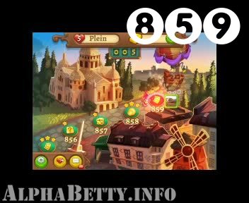 AlphaBetty Saga : Level 859 – Videos, Cheats, Tips and Tricks